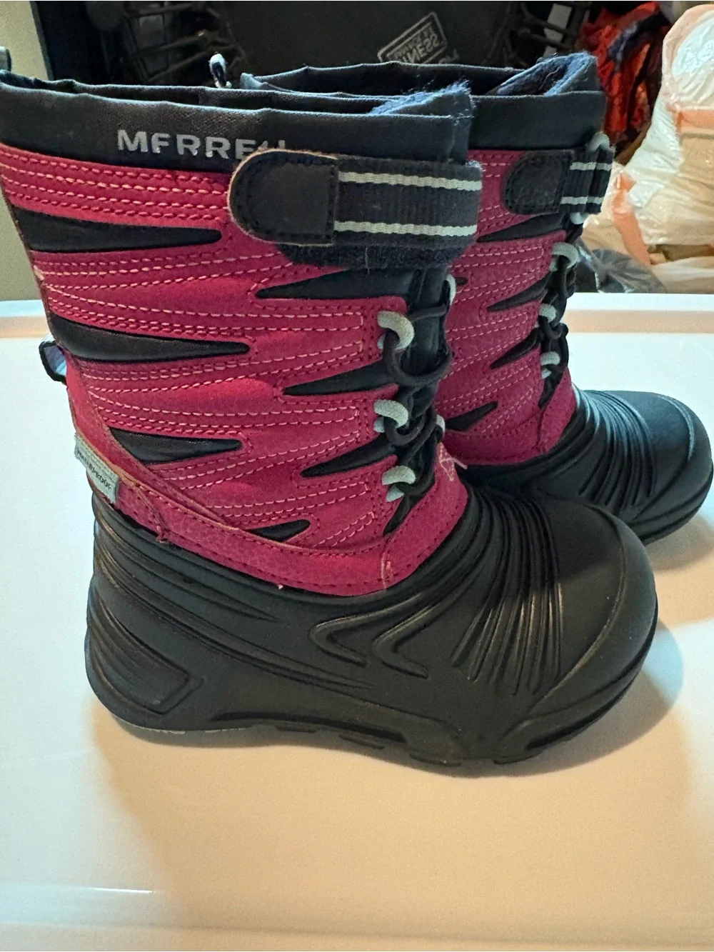 Child Merrell Snow Quest Lite 3.0 waterproof boot